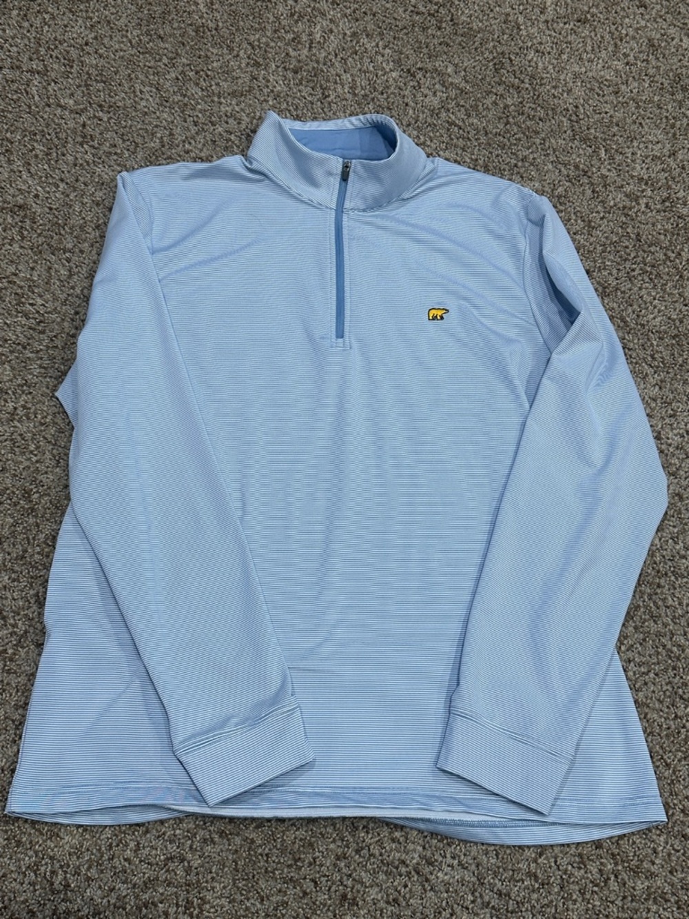Jack Nicklaus light Blue 1/4 Zip Pullover